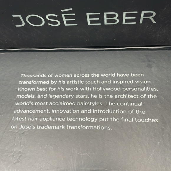 NWOT- Jose Eber 4 in 1 Volumizing Hot Brush- Black - Picture 9 of 11